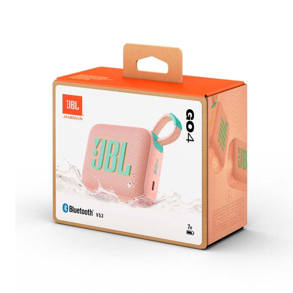 Portable Bluetooth Speakers JBL GO 4 Pink