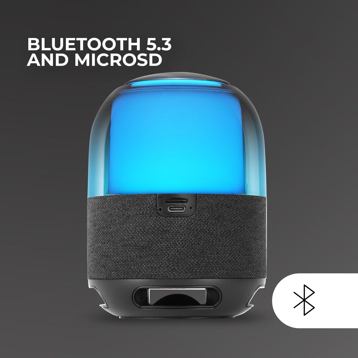 PC Speakers Mars Gaming MSFLOW Black 15 W 4 W