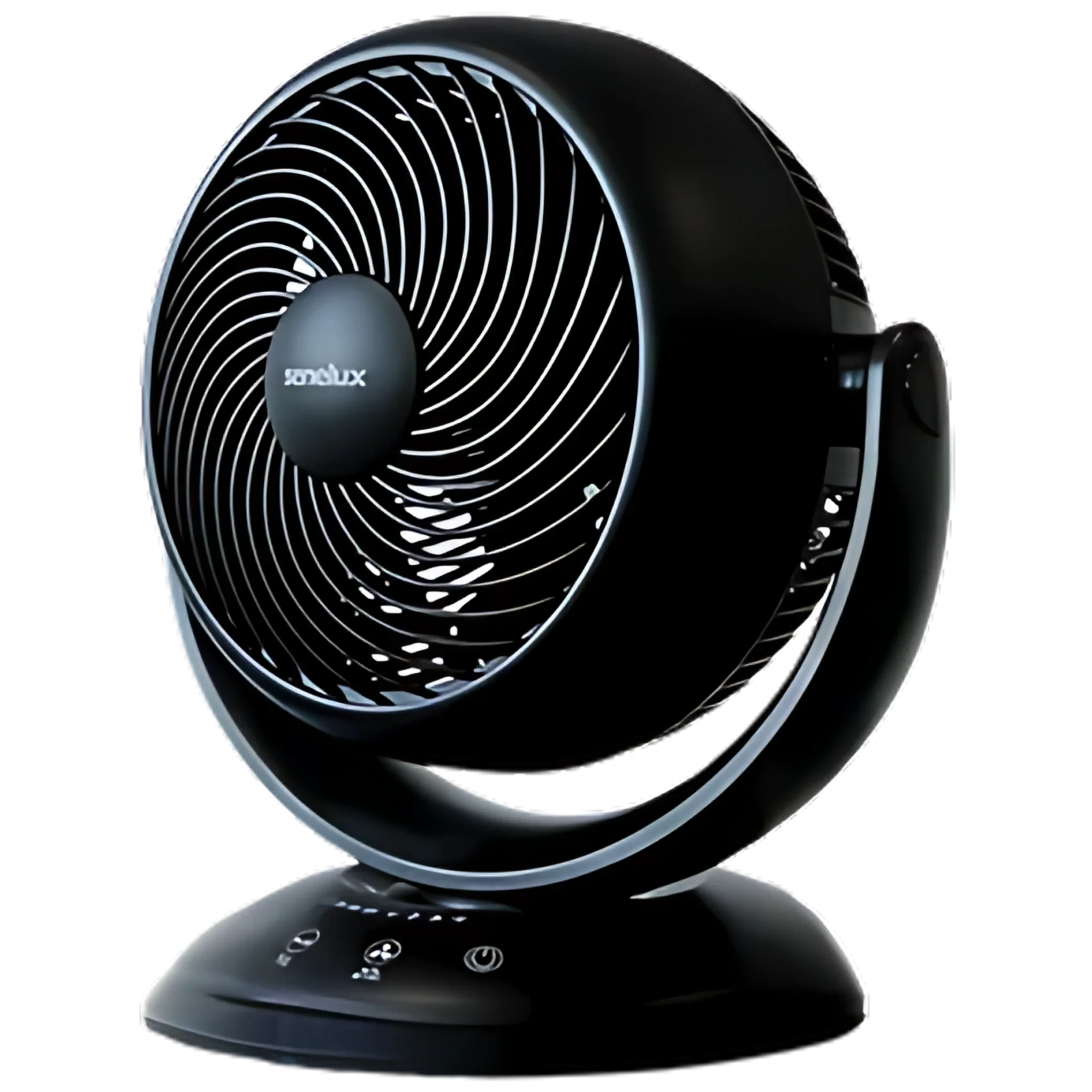 Senelux 8 Inch Cooling Fan with Remote Control, Automatic Oscillation