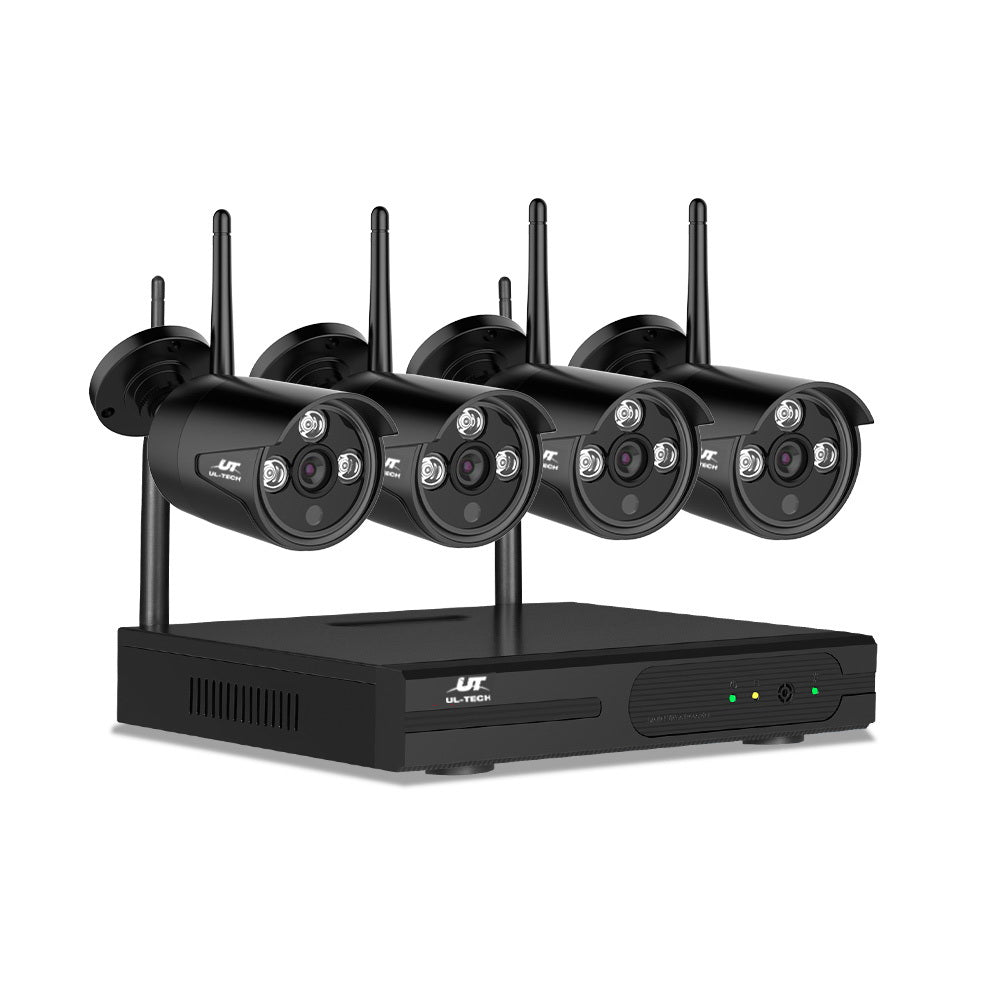 NNEDSZ -1080P 8CH Wireless Security Camera NVR Video