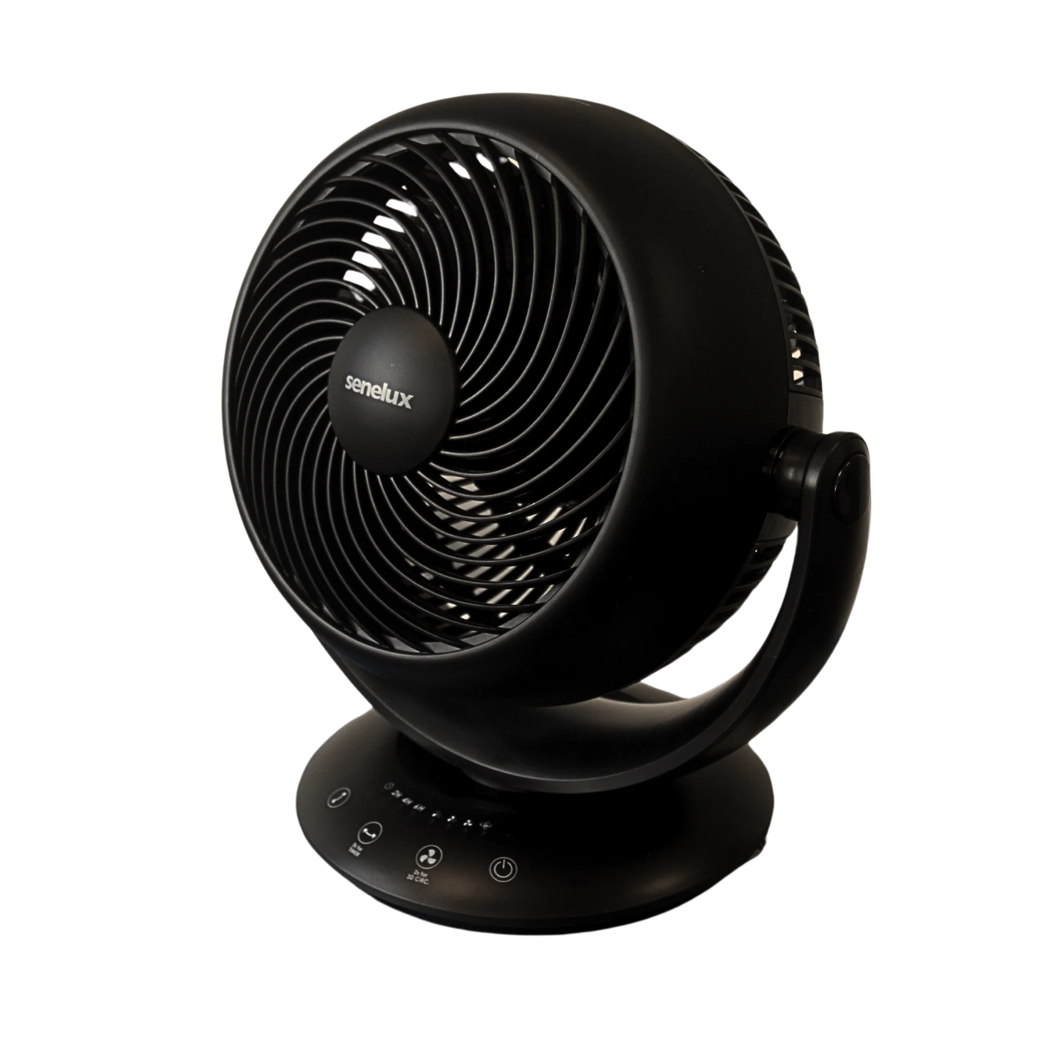 Senelux 8 Inch Cooling Fan with Remote Control, Automatic Oscillation