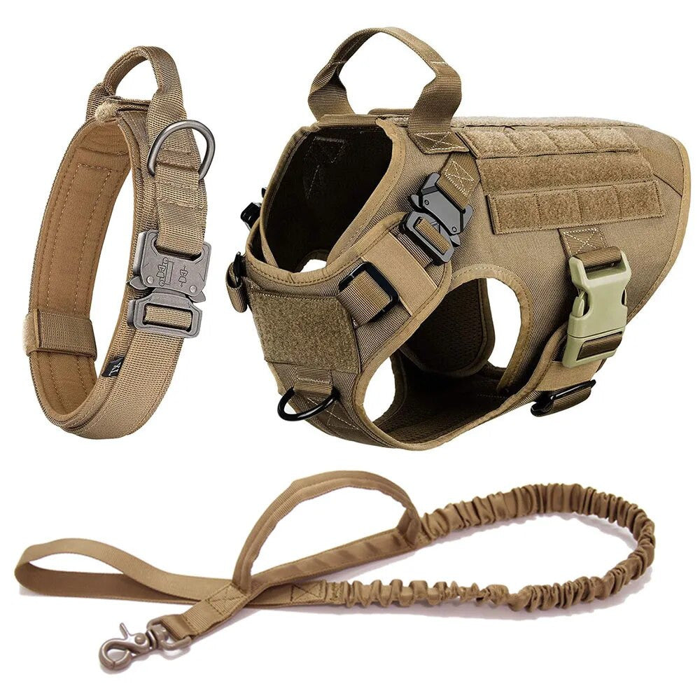 Military Dog Harness And Leash Kits